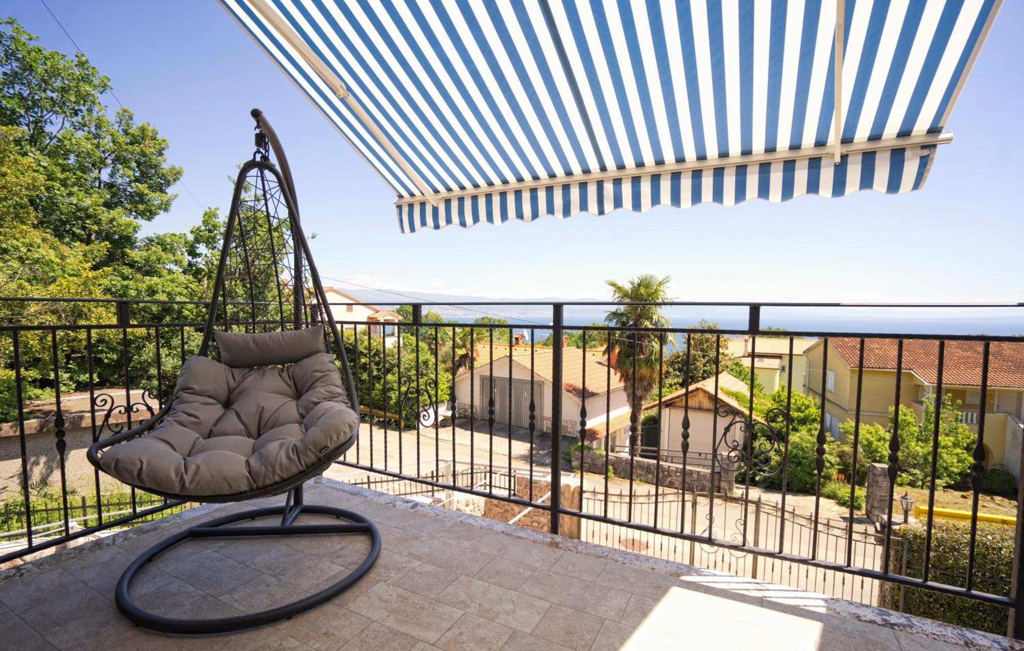 Riviera Blue Apartments With Seaview, Private Whirlpools And Parking Near Opatija Opric Luaran gambar